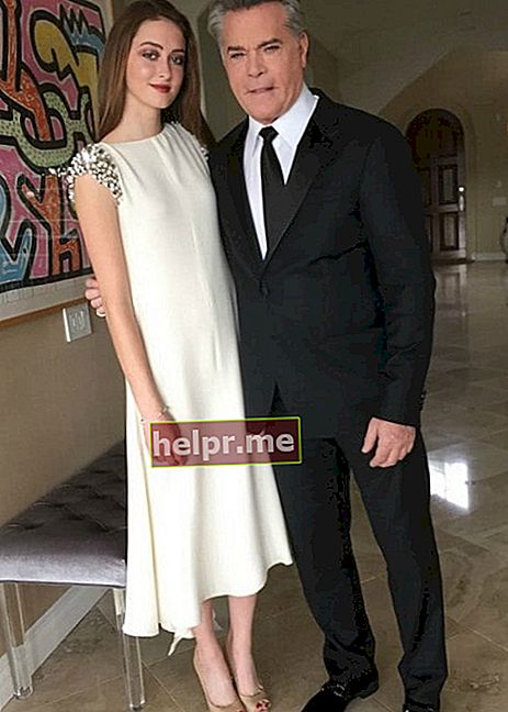 Ray Liotta cu fiica sa, așa cum s-a văzut în ianuarie 2017