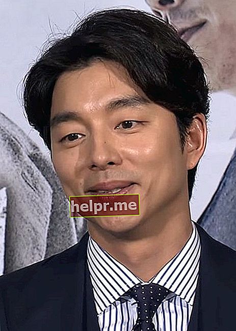 Gong Yoo visto en noviembre de 2016