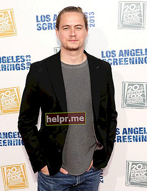 Christoph Sanders en la fiesta de LA Screenings Lot 2013 en Los Ángeles