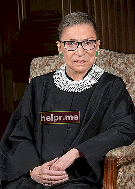 Ruth Bader Ginsburg en el retrato oficial de 2016