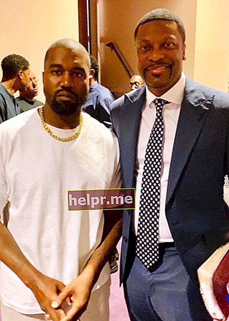 Chris Tucker și Kanye West, așa cum se vede în septembrie 2019