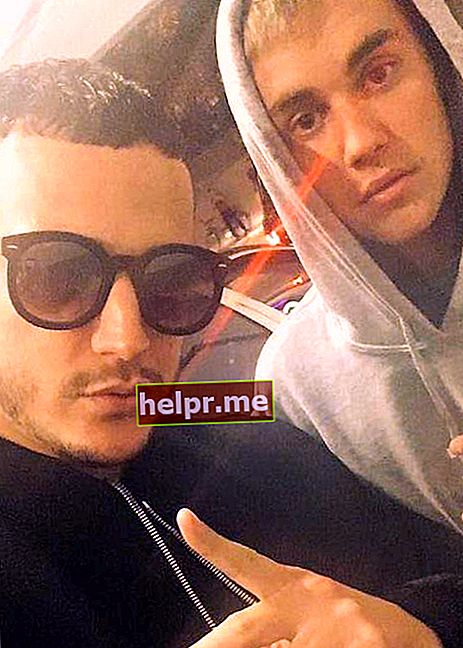 DJ Snake och Justin Bieber i en Instagram-selfie som ses i september 2016