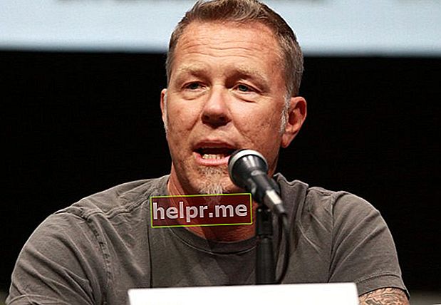 James Hetfield a 2013-as San Diego Comic Con International előadásán