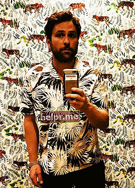 Charlie Day într-un selfie pe Instagram din august 2018
