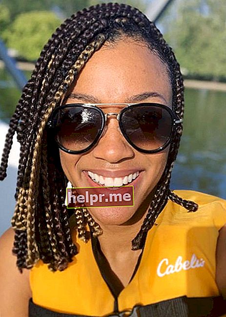 Sonequa Martin-Green într-un selfie pe Instagram, așa cum s-a văzut în aprilie 2019