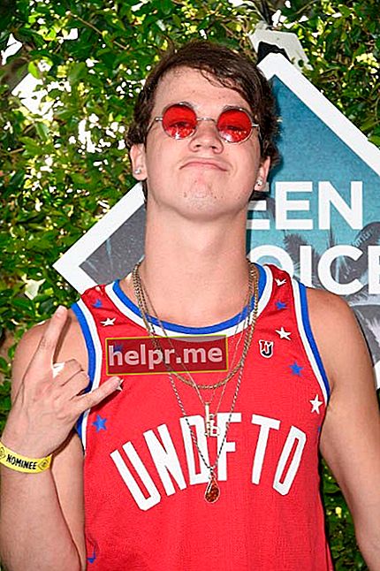 Taylor Caniff vid Teen Choice Awards i juli 2016