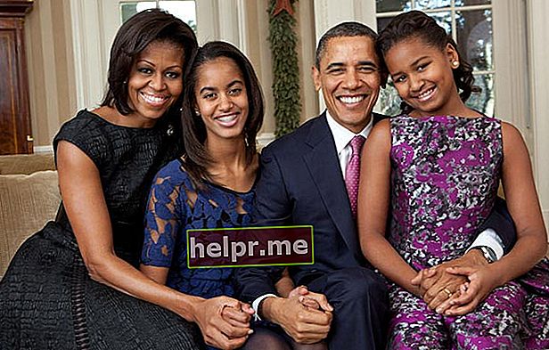 Michelle Obama, Barack Obama y sus 2 hijas