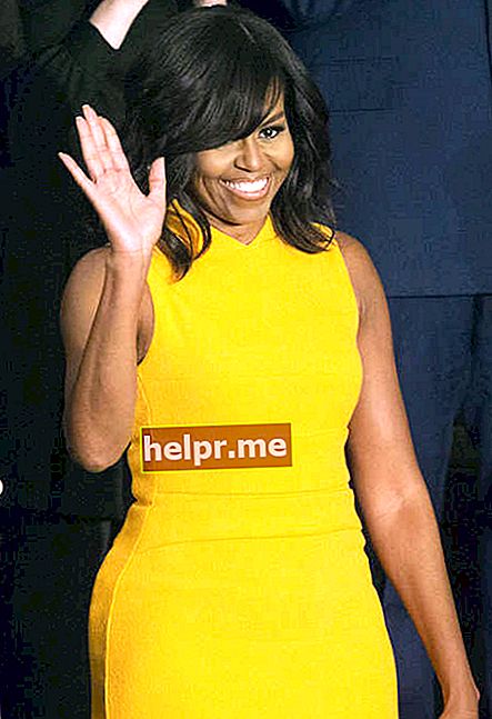 Michelle Obama vista en enero de 2016