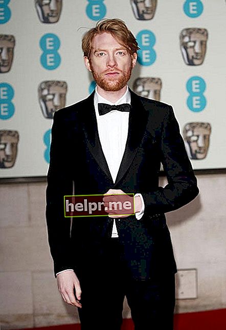 Domhnall Gleeson en la cena después de la fiesta de los EE British Academy Film Awards 2016