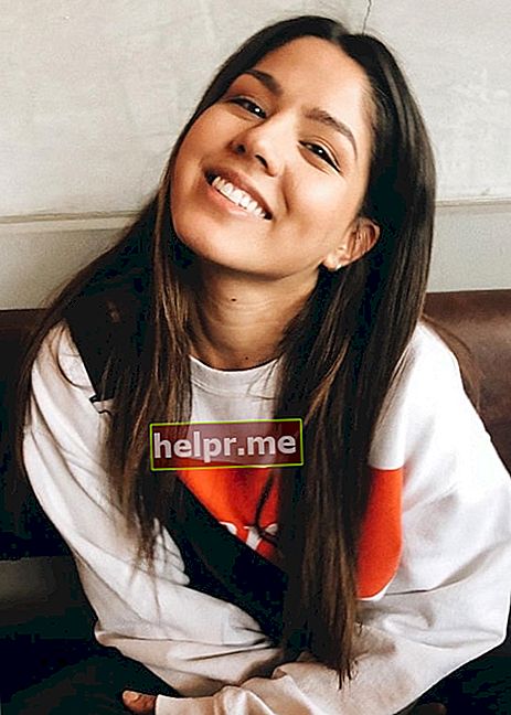 Megan Batoon en una imagen de sonrisas en mayo de 2018