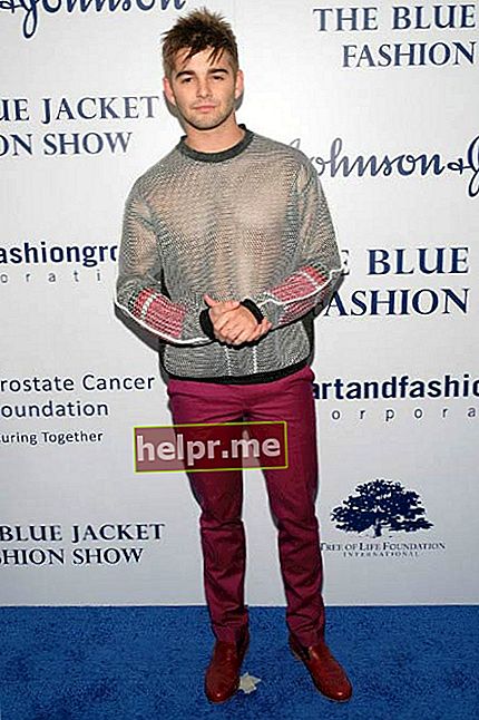 फरवरी 2017 में उद्घाटन ब्लू जैकेट फैशन शो में जैक ग्रिफो