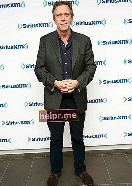 Hugh Laurie no TimesTalks Presents: The Night Manager em abril de 2016