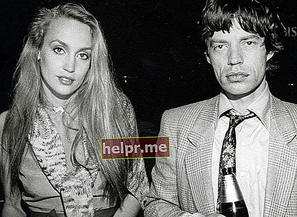 Mick Jagger și Jerry Hall