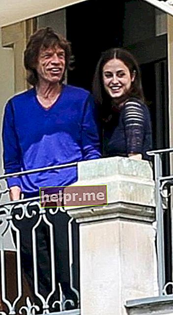 Mick Jagger cu Melanie Hamrick