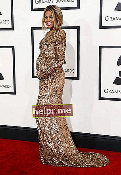 Ciara în timpul premiilor Grammy 2014