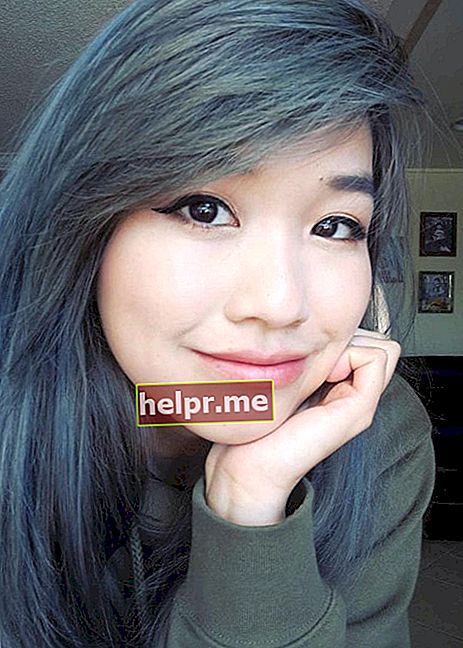 Julia Chow in een Instagram-selfie zoals te zien in oktober 2019