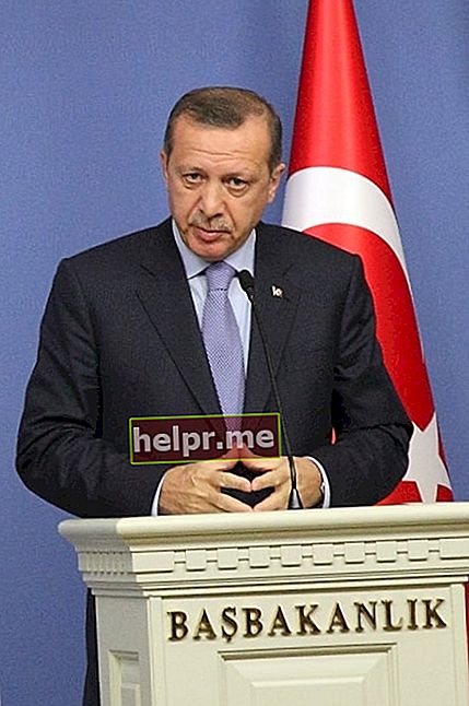 Recep Tayyip Erdoğan, așa cum s-a văzut în timpul unei conferințe de presă din 2012, la Biroul primului ministru (Bașbakanlık), la Ankara, Turcia