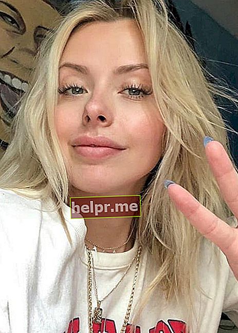Corinna Kopf en una selfie en abril de 2018