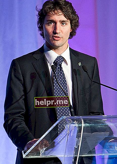 Justin Trudeau în timpul unui eveniment din noiembrie 2009