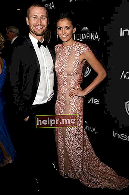 Glen Powell și Nina Dobrev la Premiile Globul de Aur 2016 după petrecere