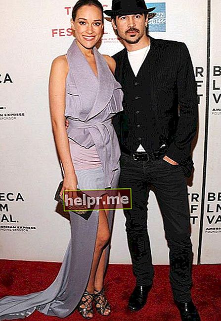 Colin Farrell i Alicja Bachleda-Curus al Festival de Cinema de Tribeca el 2010