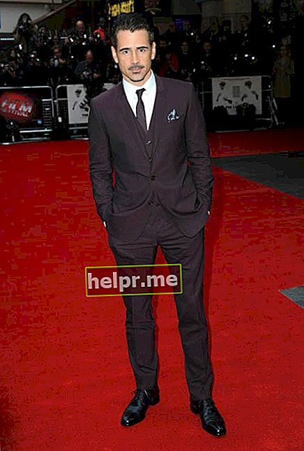 Colinas Farrellas „The Lobster Dare“ šventėje per BFI Londono kino festivalį 2015 m. spalio mėn.
