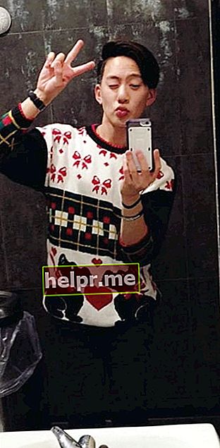 Justin Rod i en spegel-selfie i december 2016