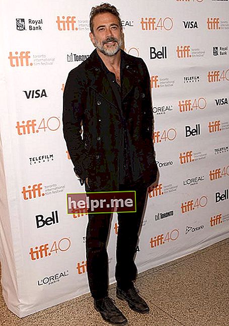 Jeffrey Dean Morgan en el Festival Internacional de Cine de 2015 en Toronto, Canadá