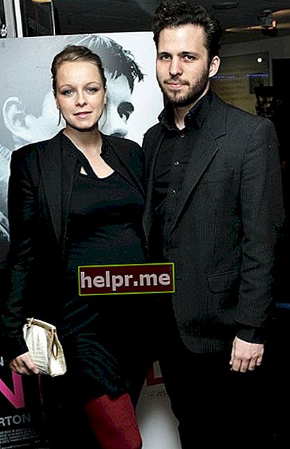 Samantha Morton și Harry Holm în timpul proiectului de gală „Control”.