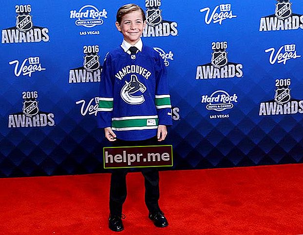 Jacob Tremblay la NHL Awards la Hard Rock Hotel & Casino din Las Vegas pe 22 iunie 2016