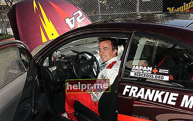 Frankie Muniz ca pilot de curse auto