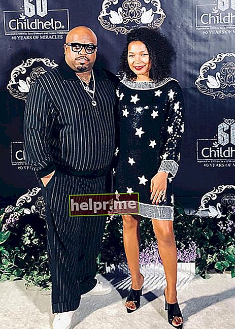 Ceelo Green y Shani James en un evento de apoyo a la fundación Child Help en noviembre de 2018