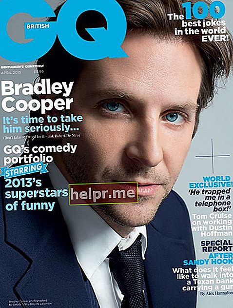 Revista Bradley Cooper GQ