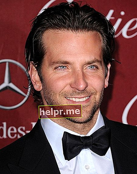 Primer plano de la cara de Bradley Cooper