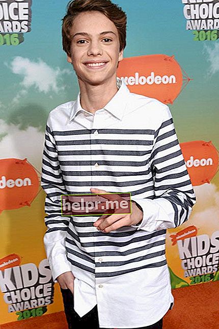 Jace Norman na dodjeli Nickelodeonovih nagrada Kids Kids Choice 2016