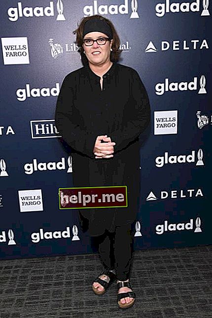 Rosie O'Donnell en los GLAAD Media Awards 2017