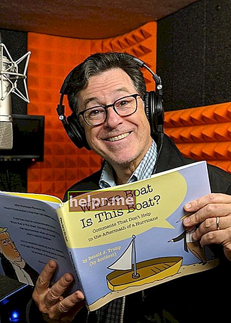 Stephen Colbert, așa cum s-a văzut într-o postare pe Instagram în noiembrie 2018