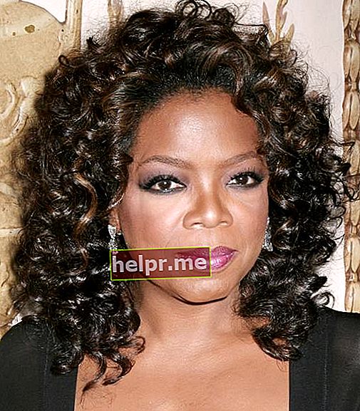 Primer plano de la cara de Oprah Winfrey