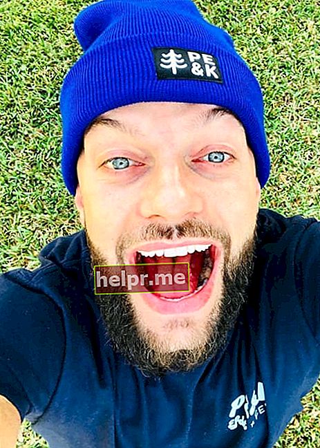 Finn Bálor en una selfie de Instagram como se vio en marzo de 2019