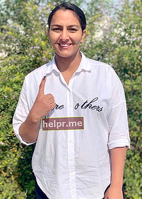 Geeta Phogat, după ce a votat la alegerile locale din octombrie 2019
