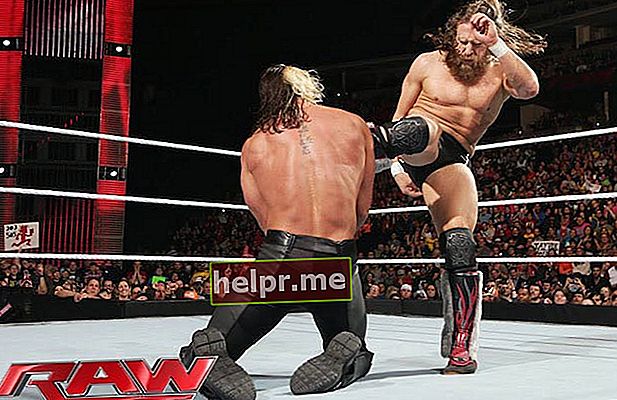 Daniel Bryan vs Seth Rollins în timpul unui meci Raw pe 2 februarie 2015